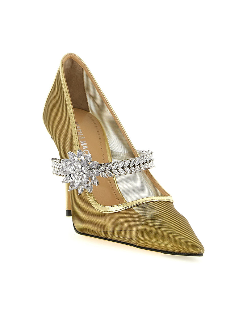 Mach & Mach Lotus Flower Pumps Glam Steals