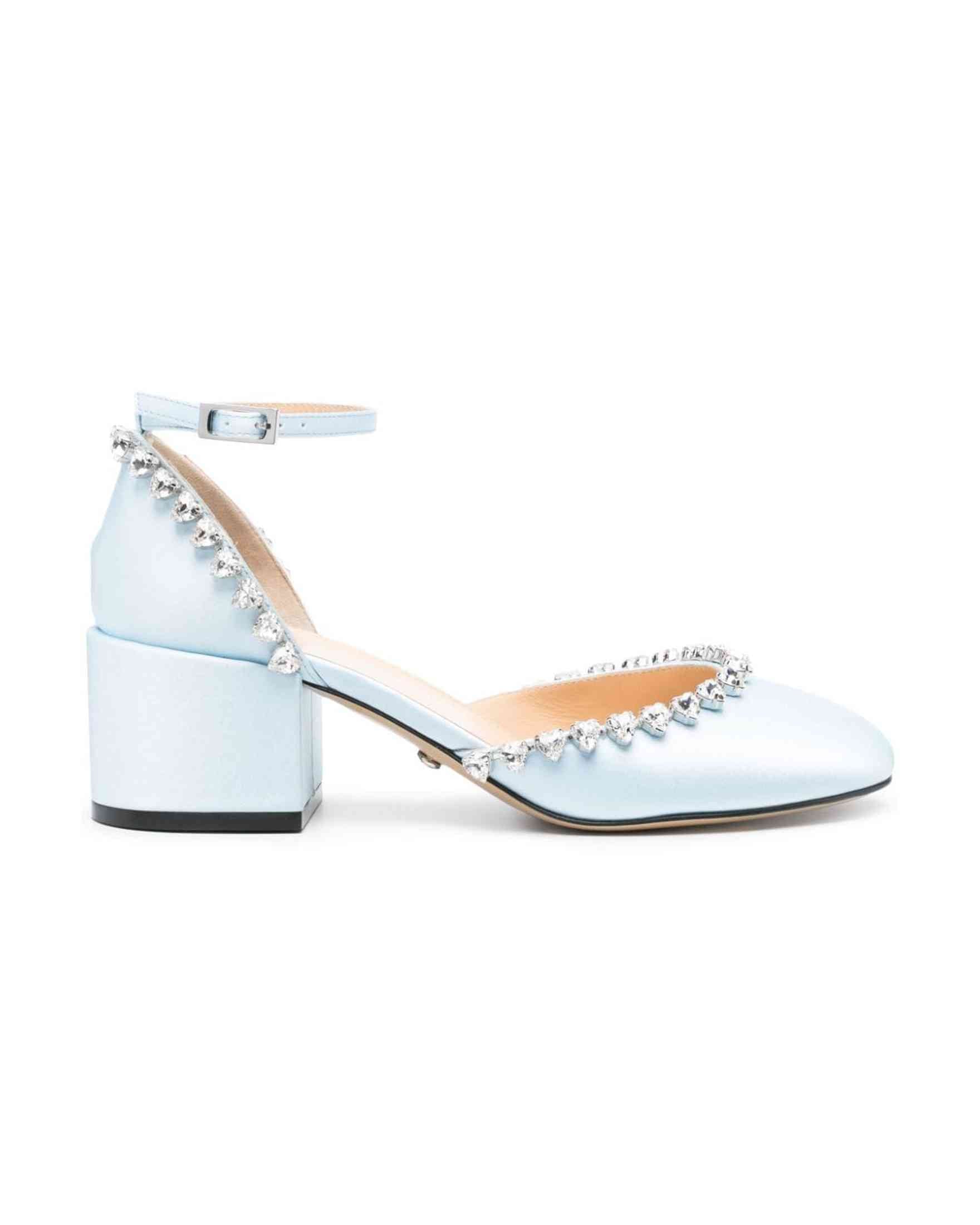 Mach & Mach Pre Clear Blue Heel Glam Steals