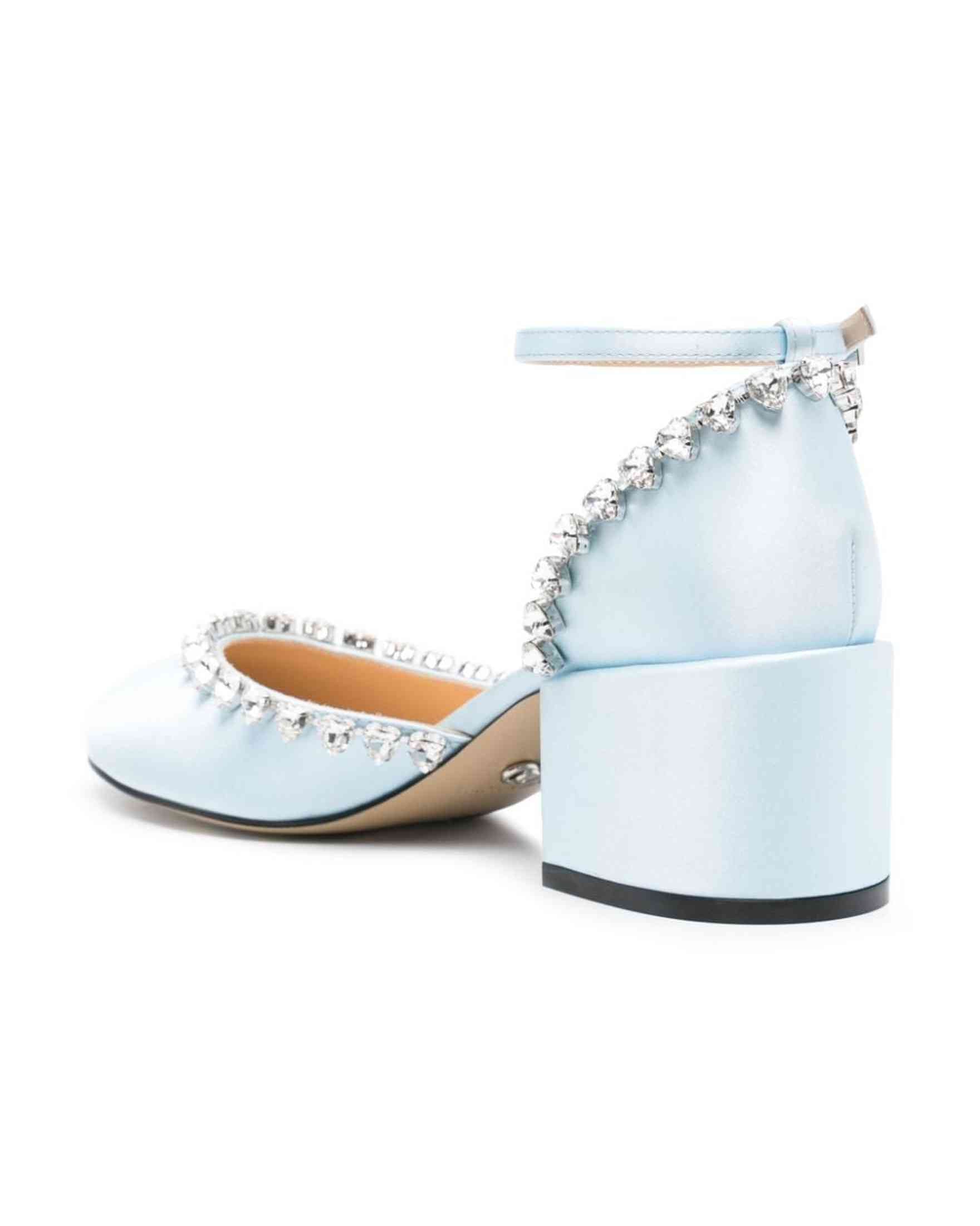 Mach & Mach Pre Clear Blue Heel Glam Steals
