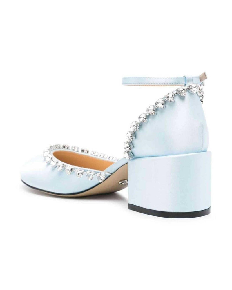 Mach & Mach Pre Clear Blue Heel Glam Steals