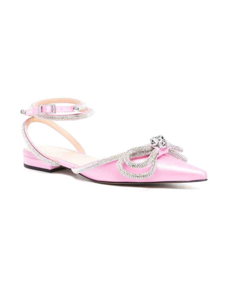 Mach & Mach Pre Pink Flat Shoes Glam Steals