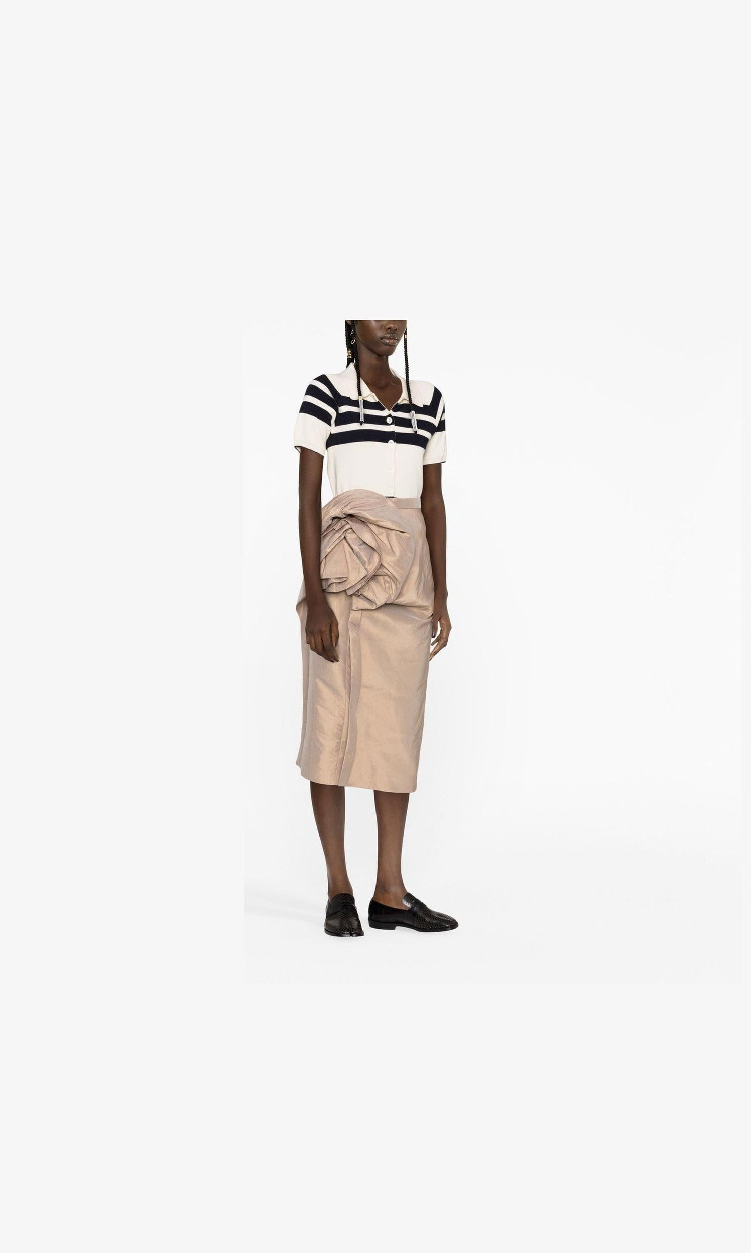Maison Margiela Beige Skirt Glam Steals