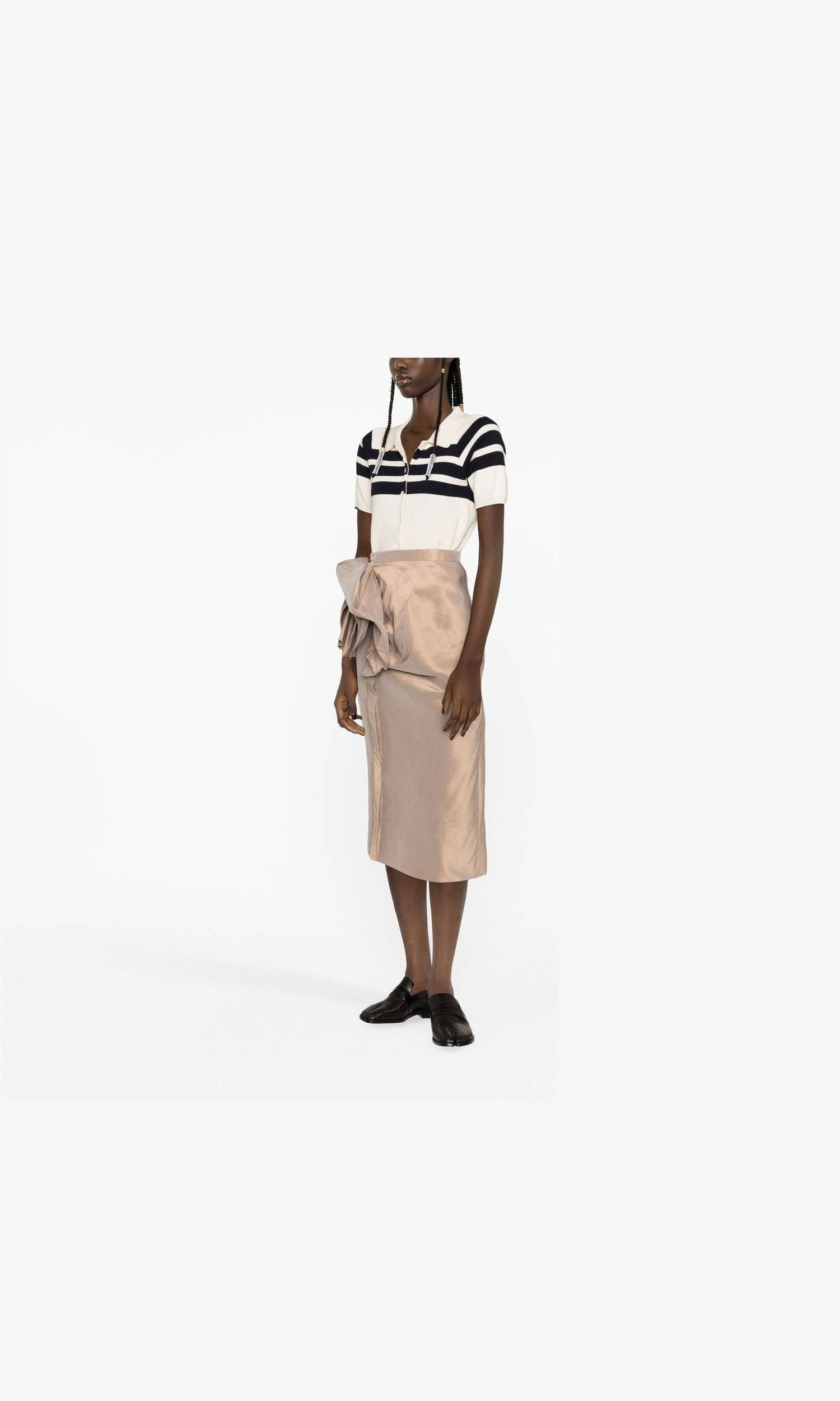 Maison Margiela Beige Skirt Glam Steals