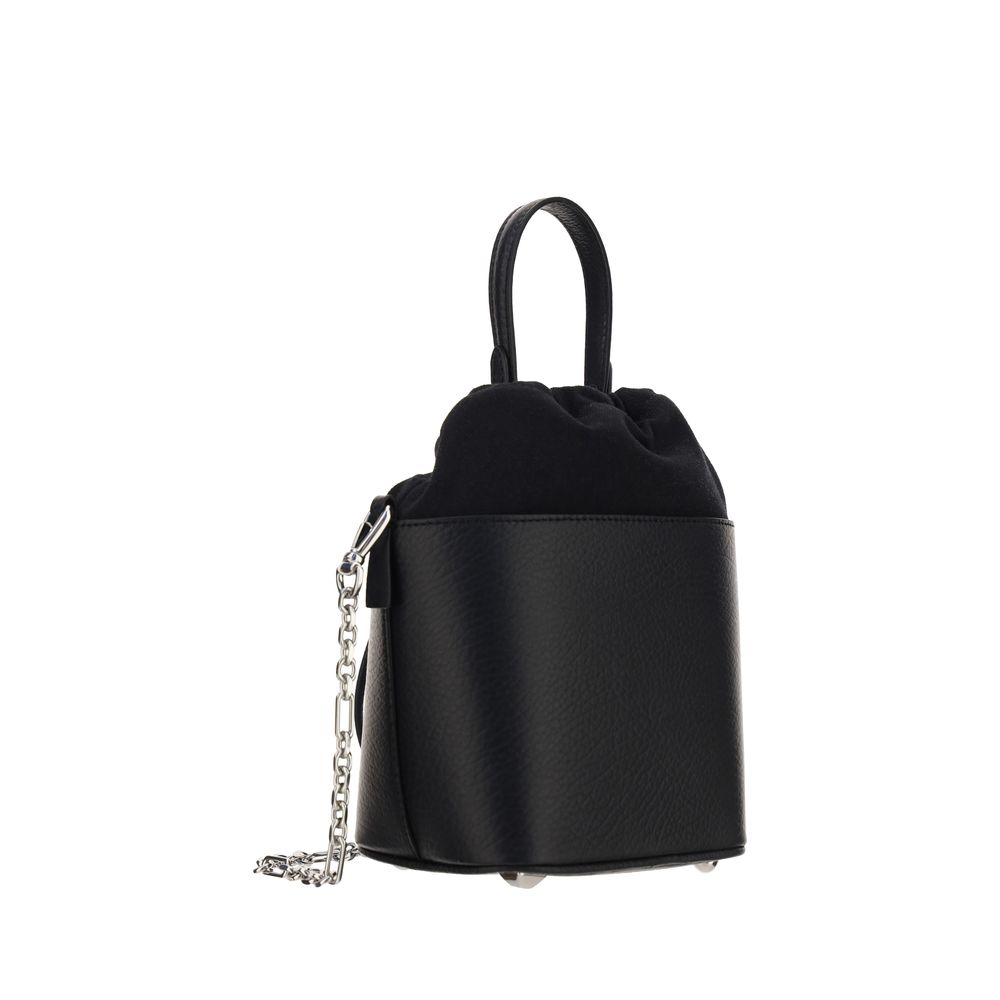 Maison Margiela Black Calf Leather Bos Taurus Bag 