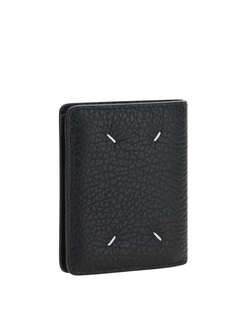 Maison Margiela Black Calf Leather Bos Taurus Wallet 