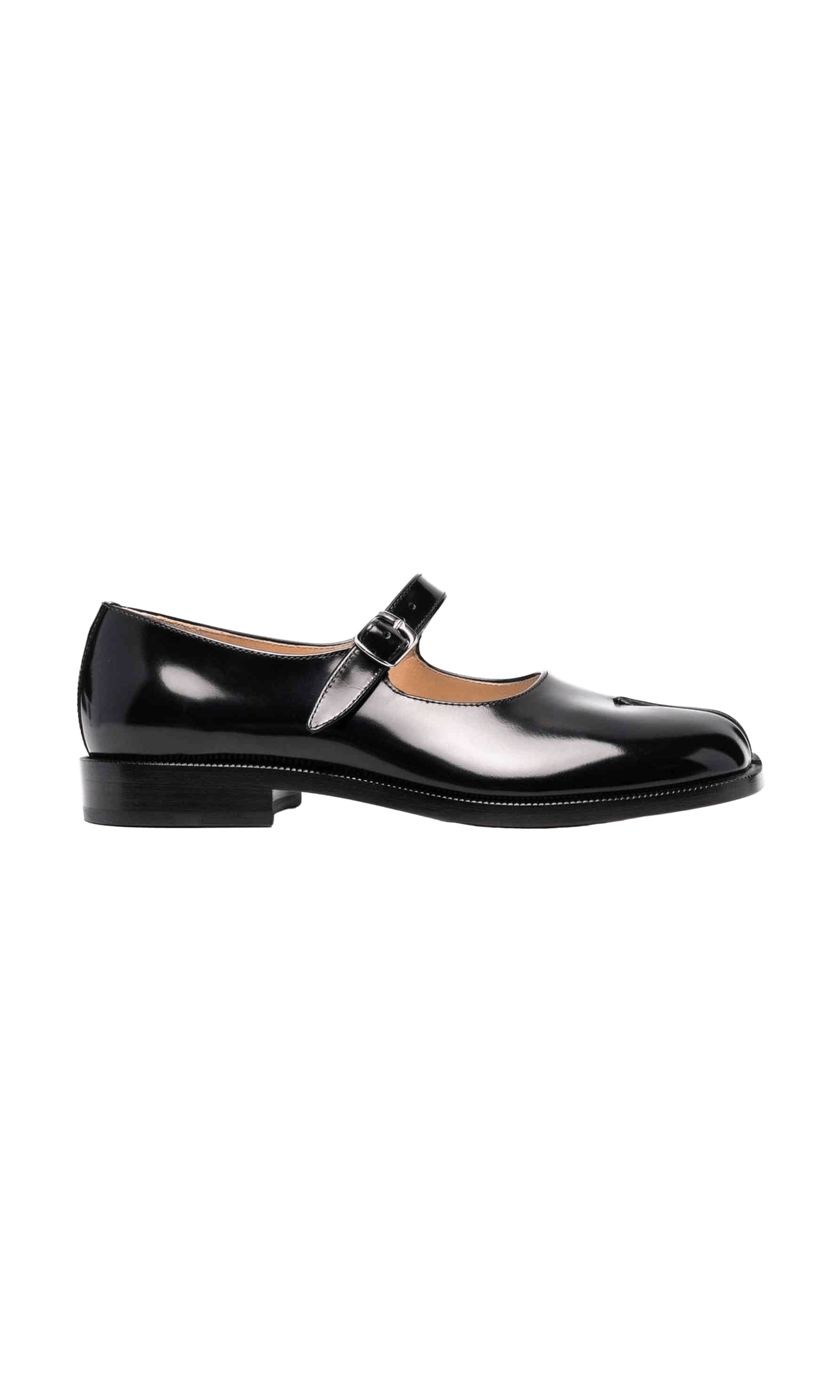 Maison Margiela Black Flat Shoes Glam Steals