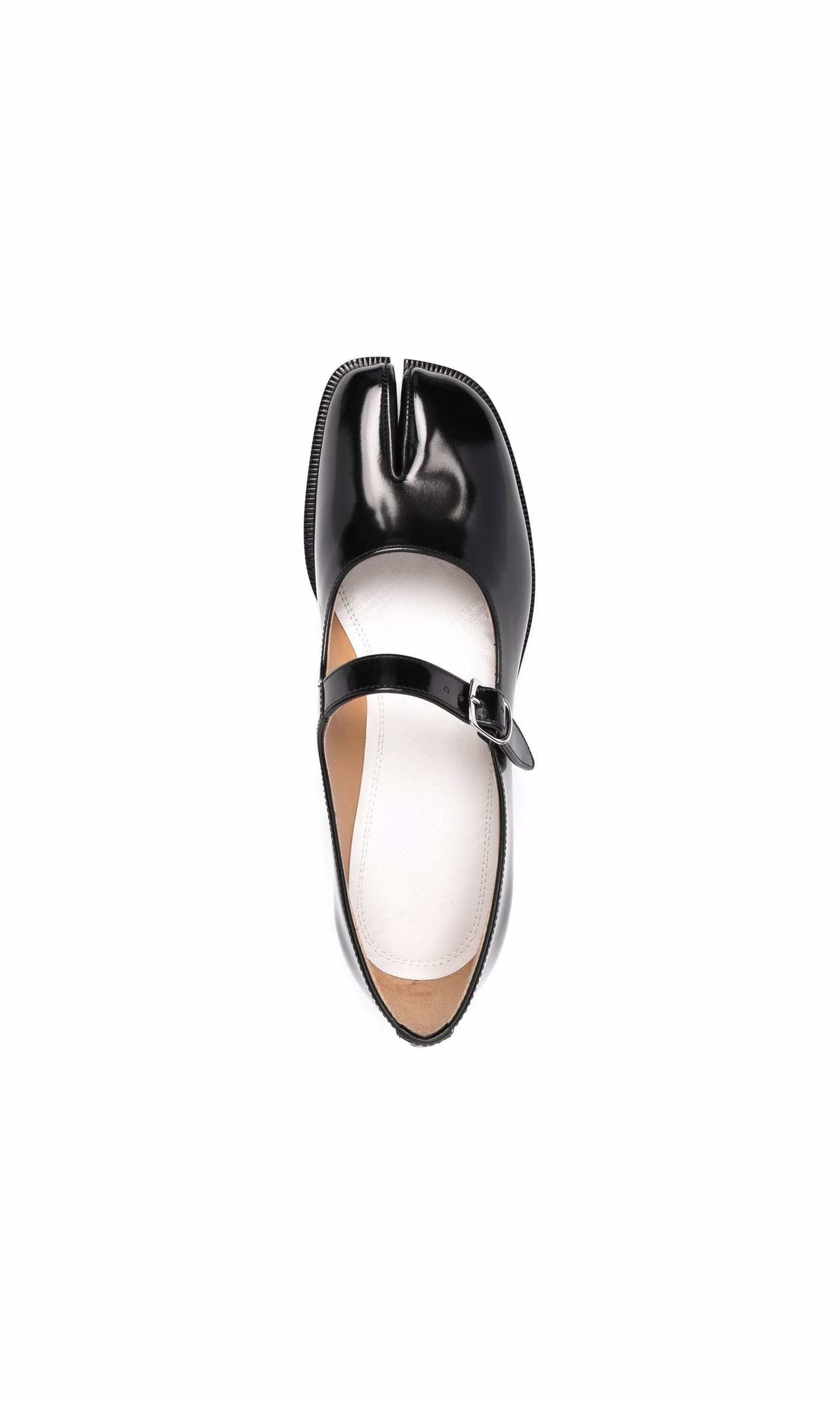 Maison Margiela Black Flat Shoes Glam Steals