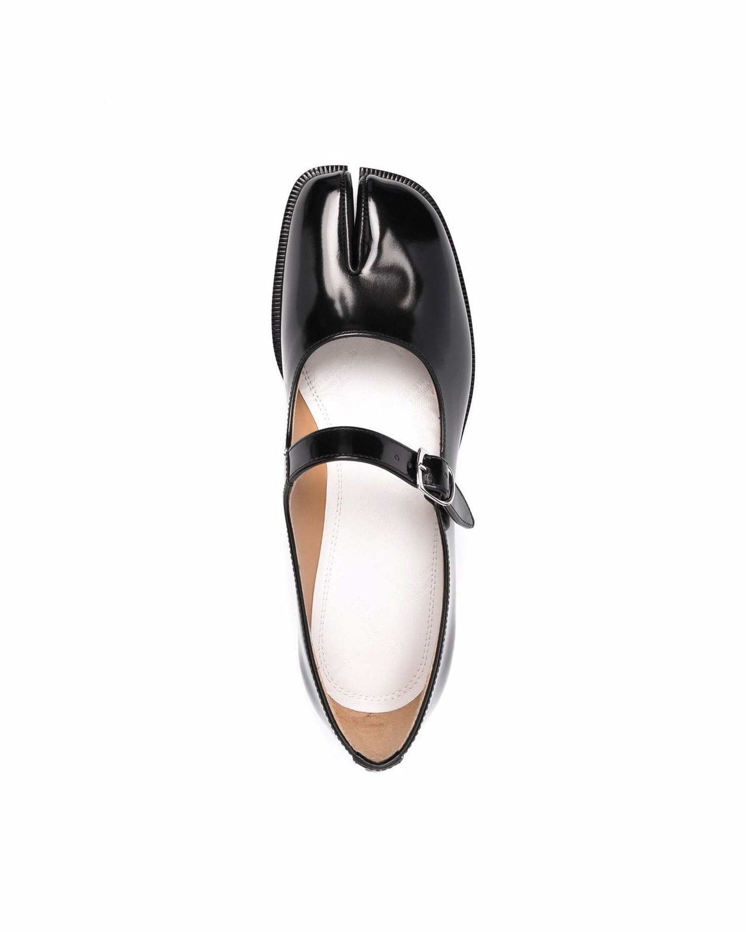 Maison Margiela Black Flat Shoes Glam Steals