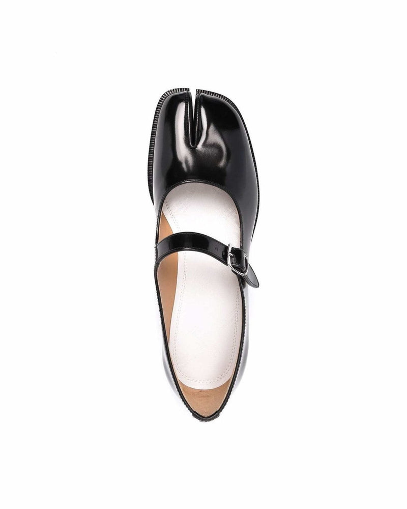 Maison Margiela Black Flat Shoes Glam Steals