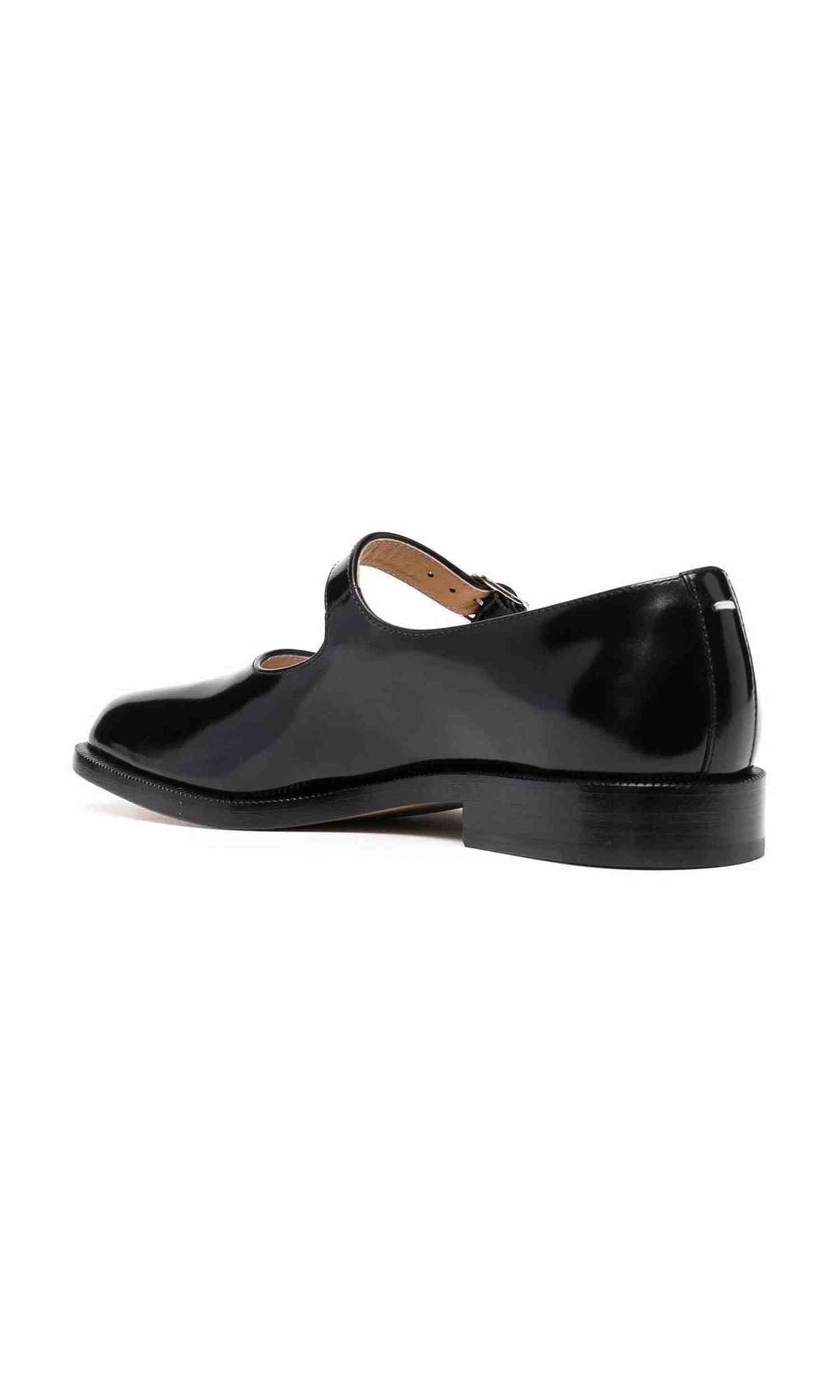 Maison Margiela Black Flat Shoes Glam Steals