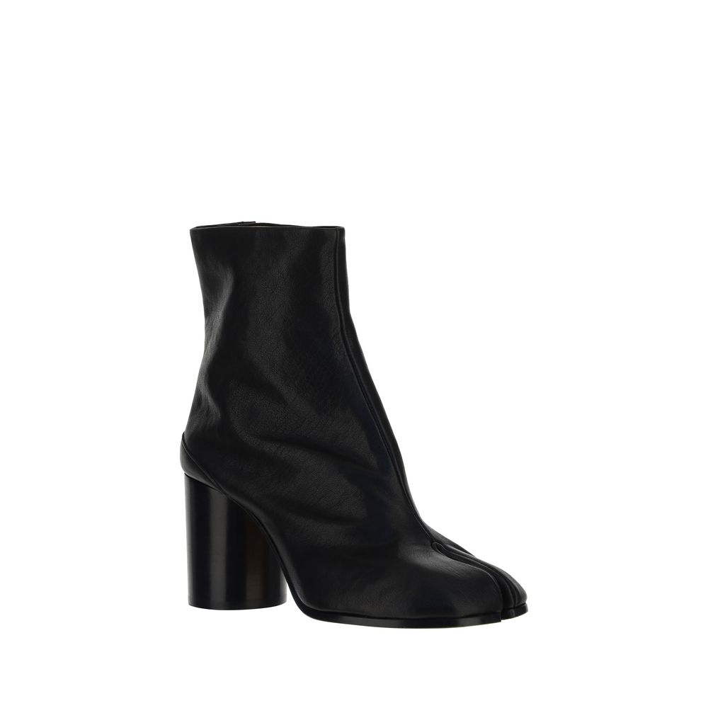 Maison Margiela Black Lamb Ovis Aries Ankle Boots 