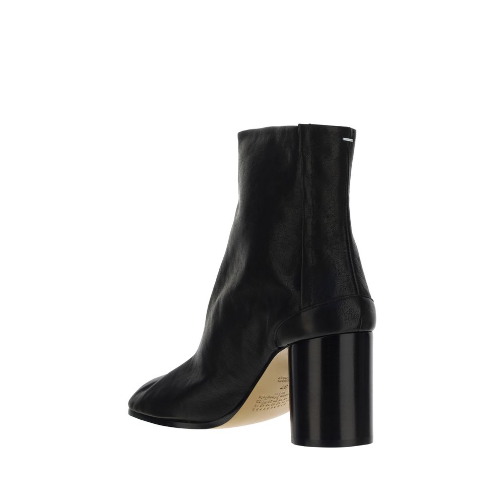 Maison Margiela Black Lamb Ovis Aries Ankle Boots 