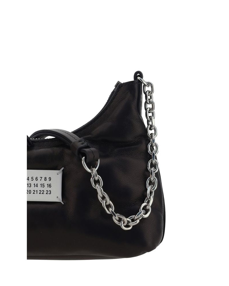 Maison Margiela Black Lamb Ovis Aries Shoulder Bag 
