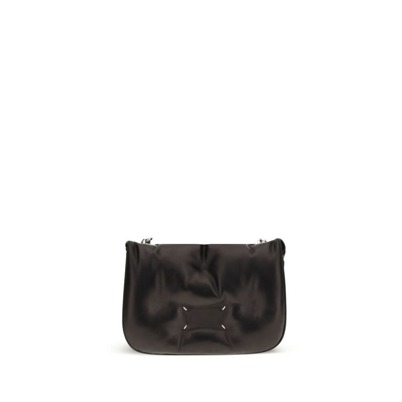 Maison Margiela Black Lamb Ovis Aries Shoulder Bag 