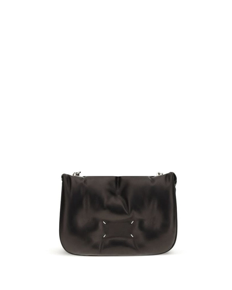 Maison Margiela Black Lamb Ovis Aries Shoulder Bag 