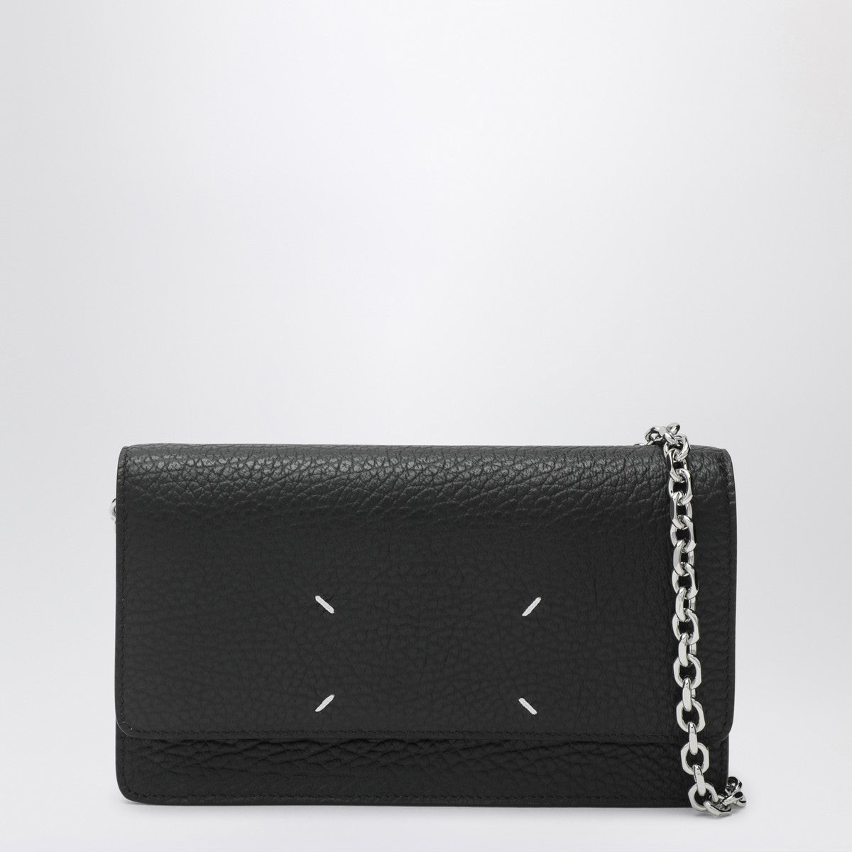 Maison Margiela Black Wallet with Chain Glam Steals