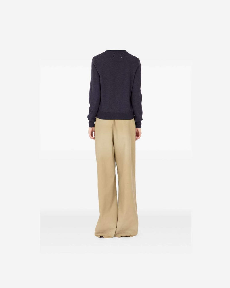 Maison Margiela Blue Sweater Glam Steals