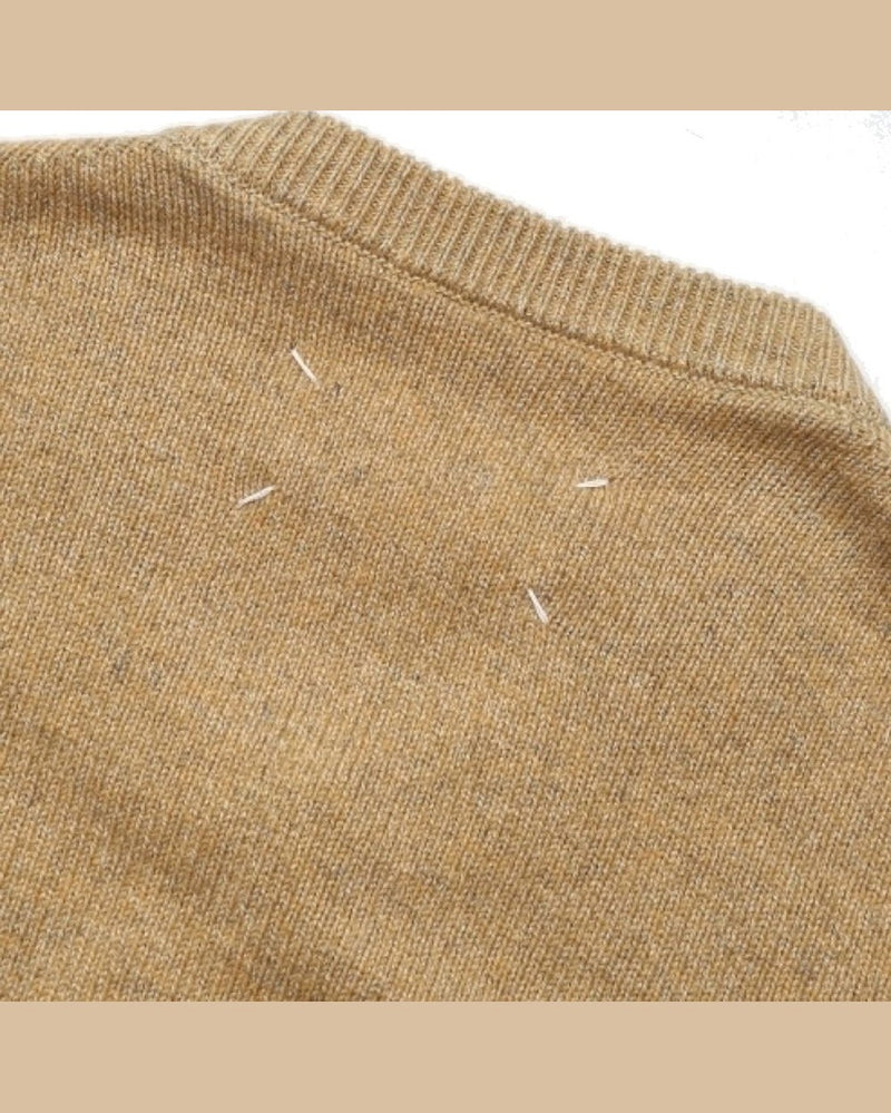 Maison Margiela Brown Cashmere Sweatshirt Glam Steals