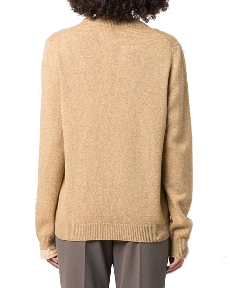 Maison Margiela Brown Cashmere Sweatshirt Glam Steals