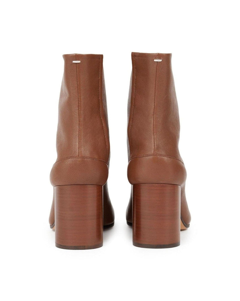 Maison Margiela Brown Leather Boots Glam Steals