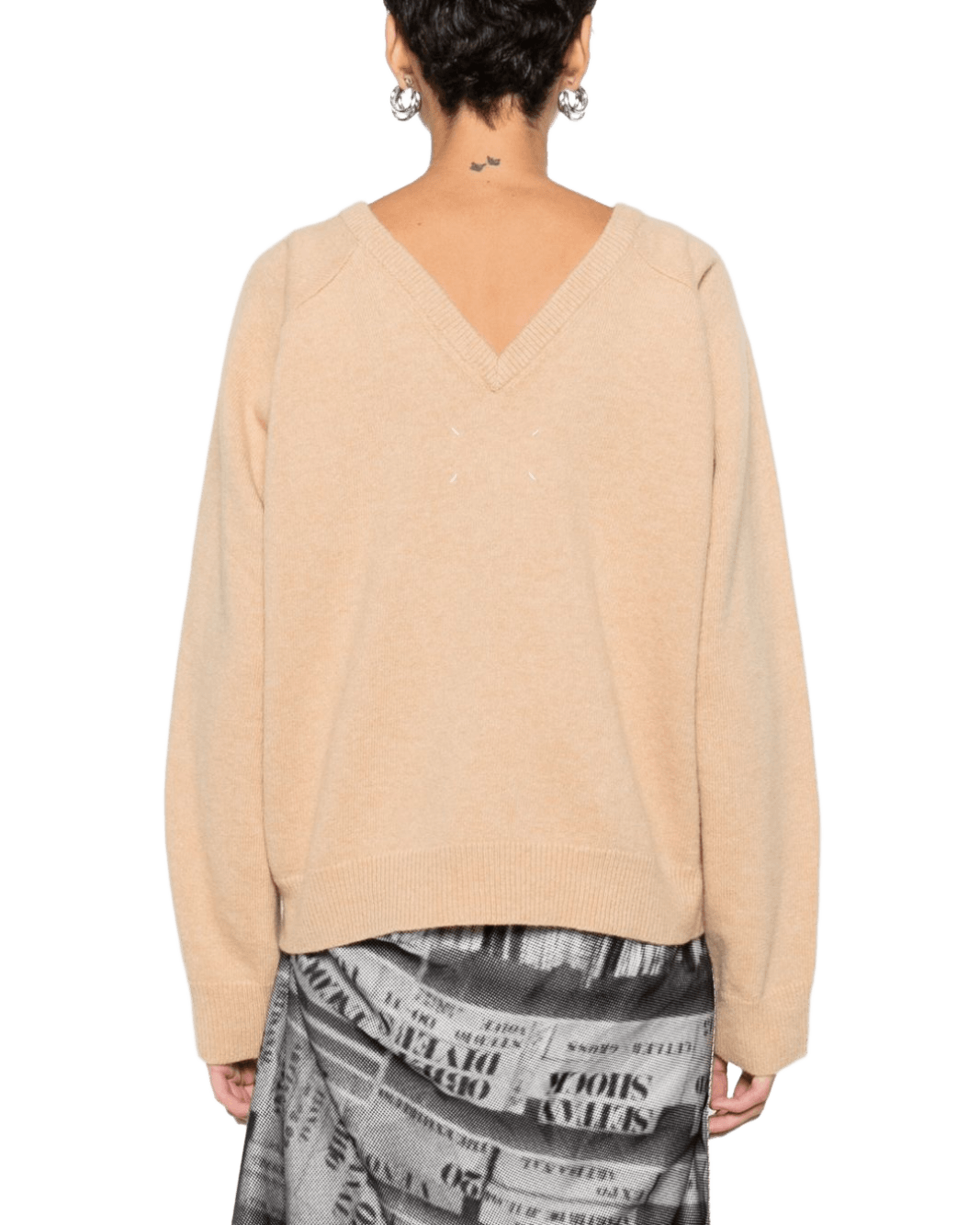 Maison Margiela Camel Sweater Sweaters