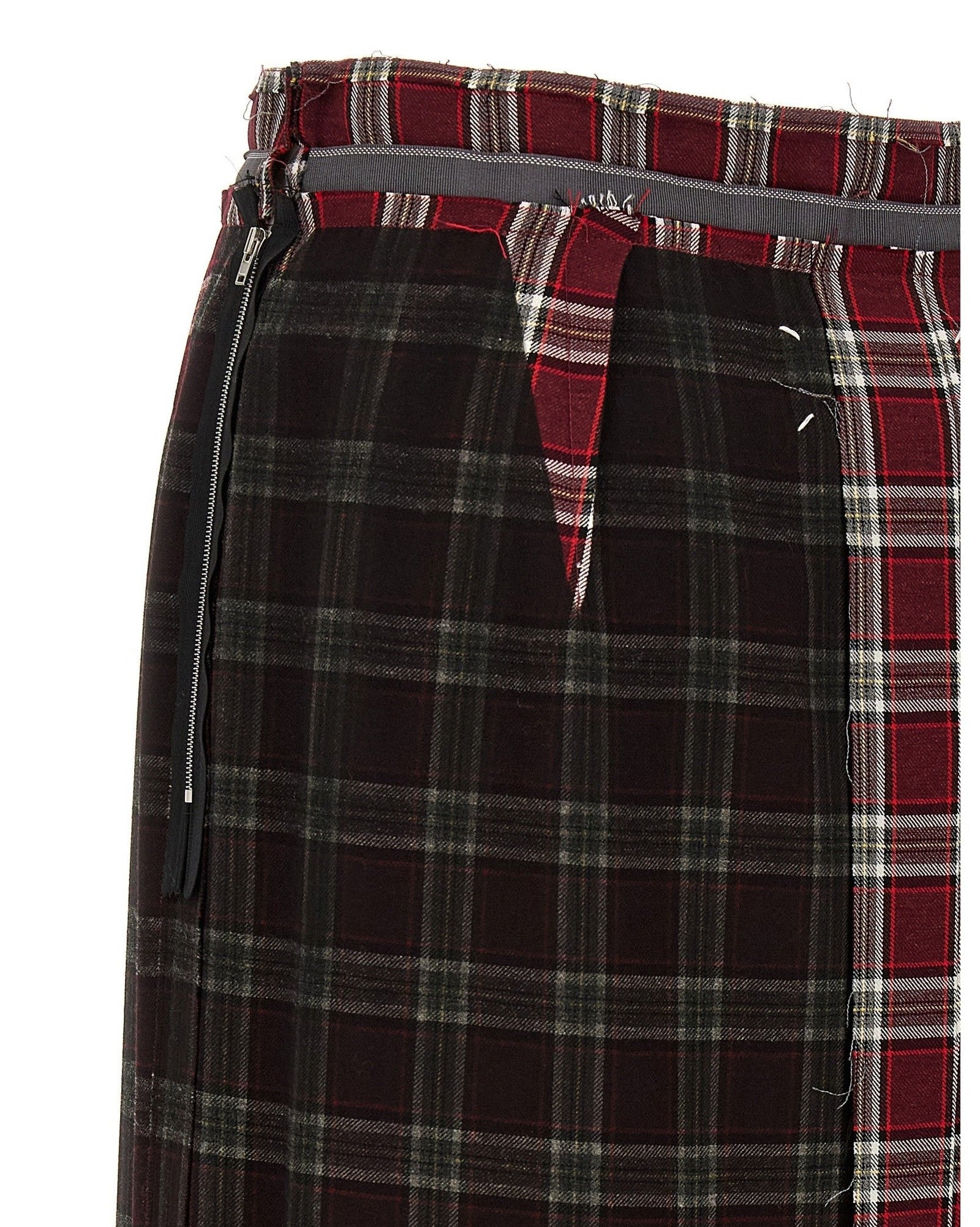 Maison Margiela Check Skirt Skirts