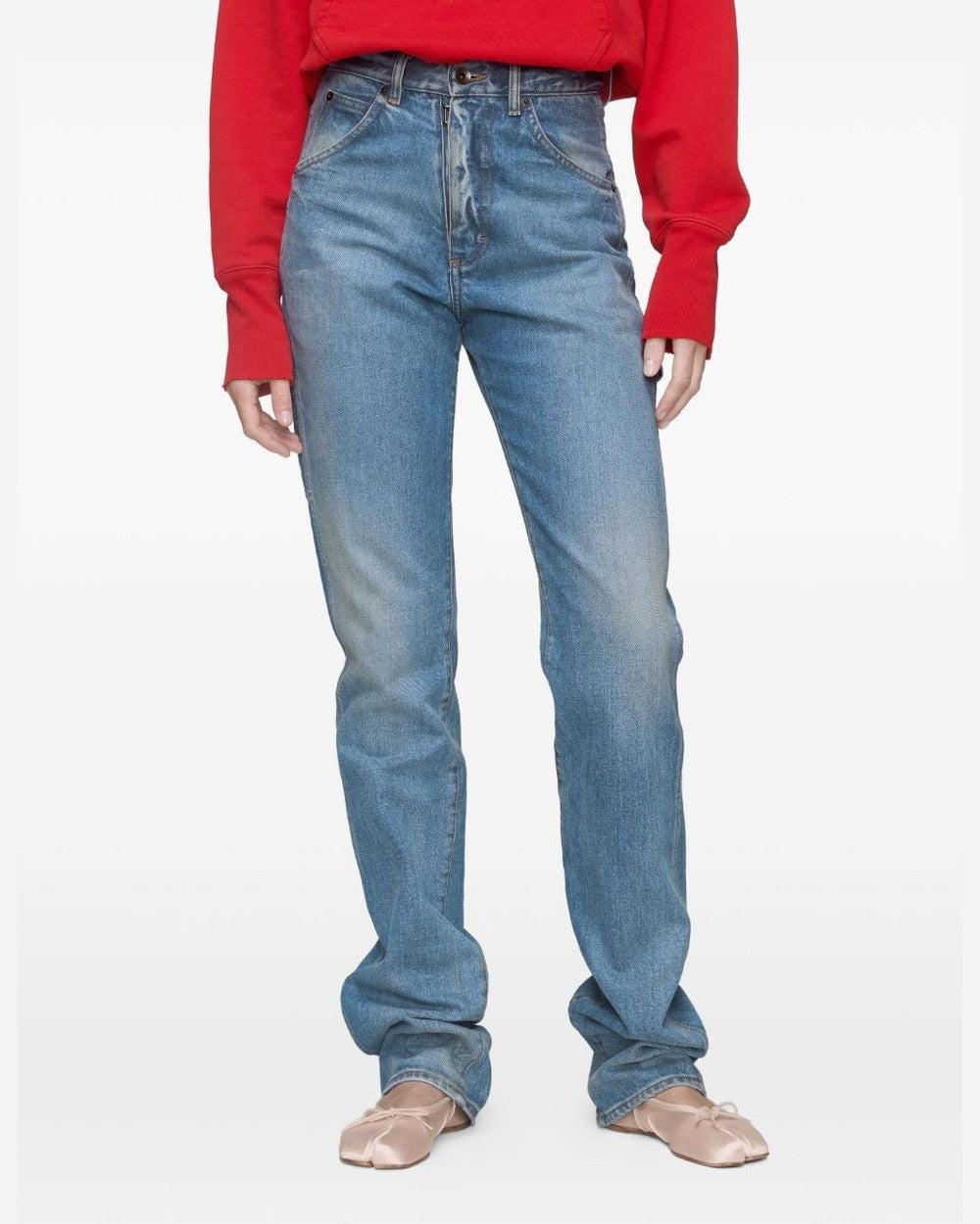 Maison Margiela Clear Blue Jeans Glam Steals