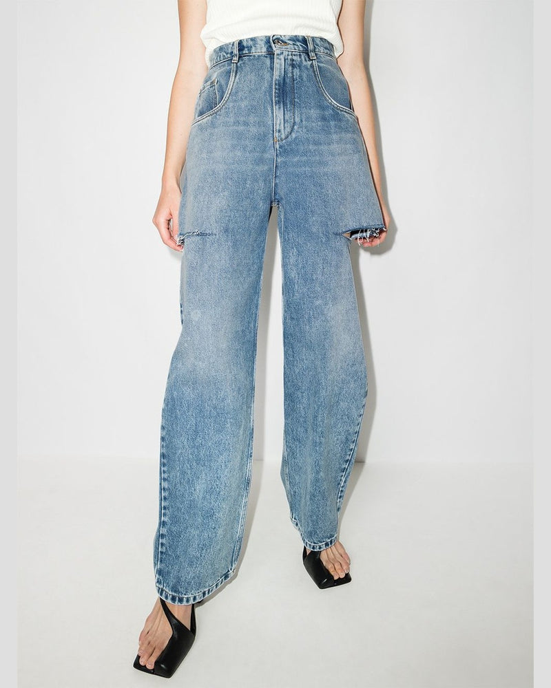 Maison Margiela Clear Blue Jeans Glam Steals
