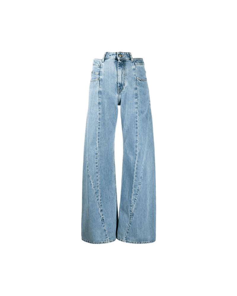Maison Margiela Clear Blue Jeans Glam Steals