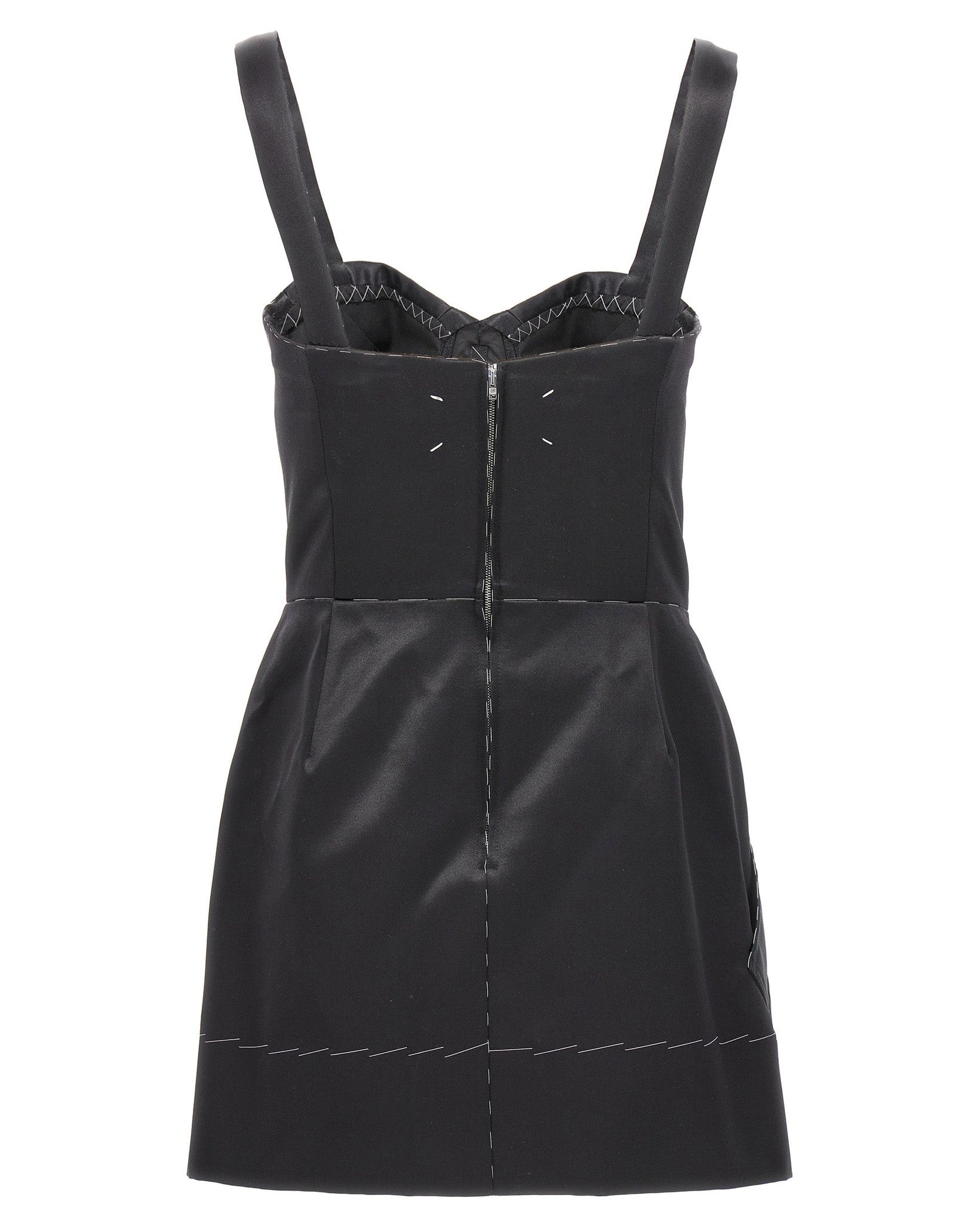 Maison Margiela Contrast Stitching Corset Dress Glam Steals