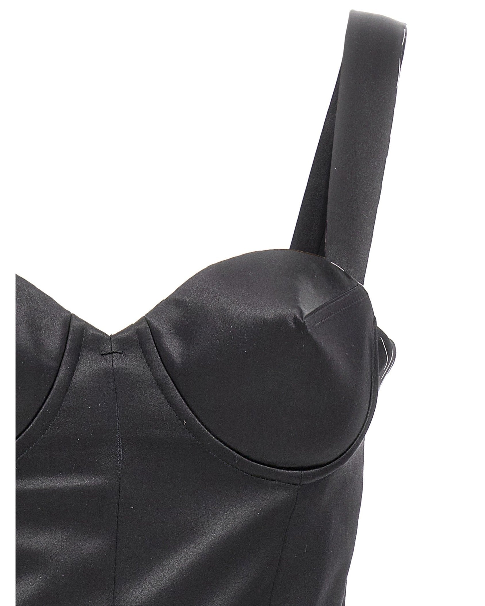 Maison Margiela Contrast Stitching Corset Dress Glam Steals