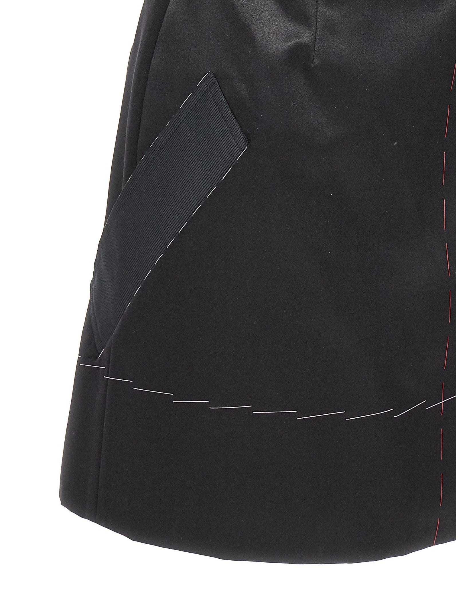 Maison Margiela Contrast Stitching Corset Dress Glam Steals