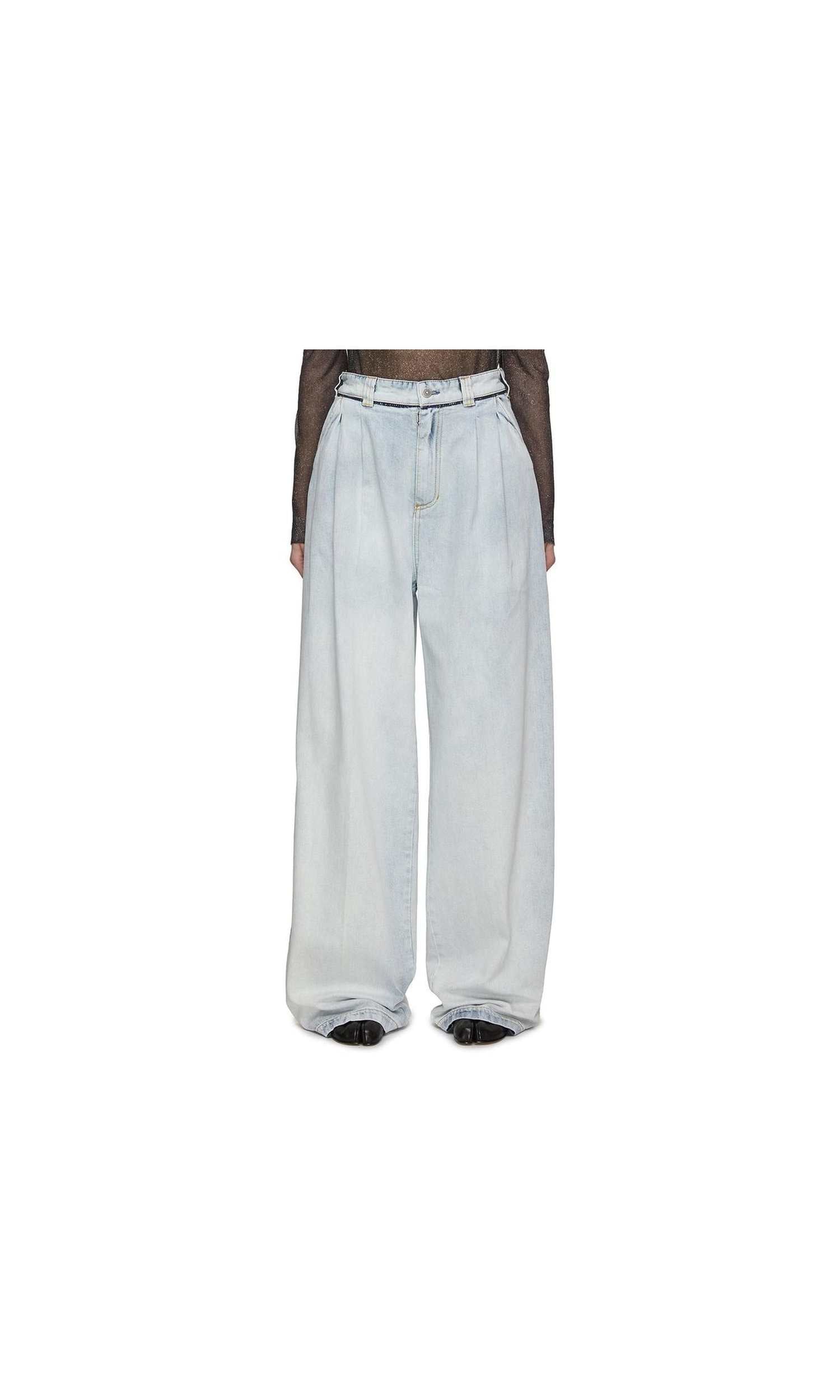 Maison Margiela Cotton Denim Jeans Glam Steals