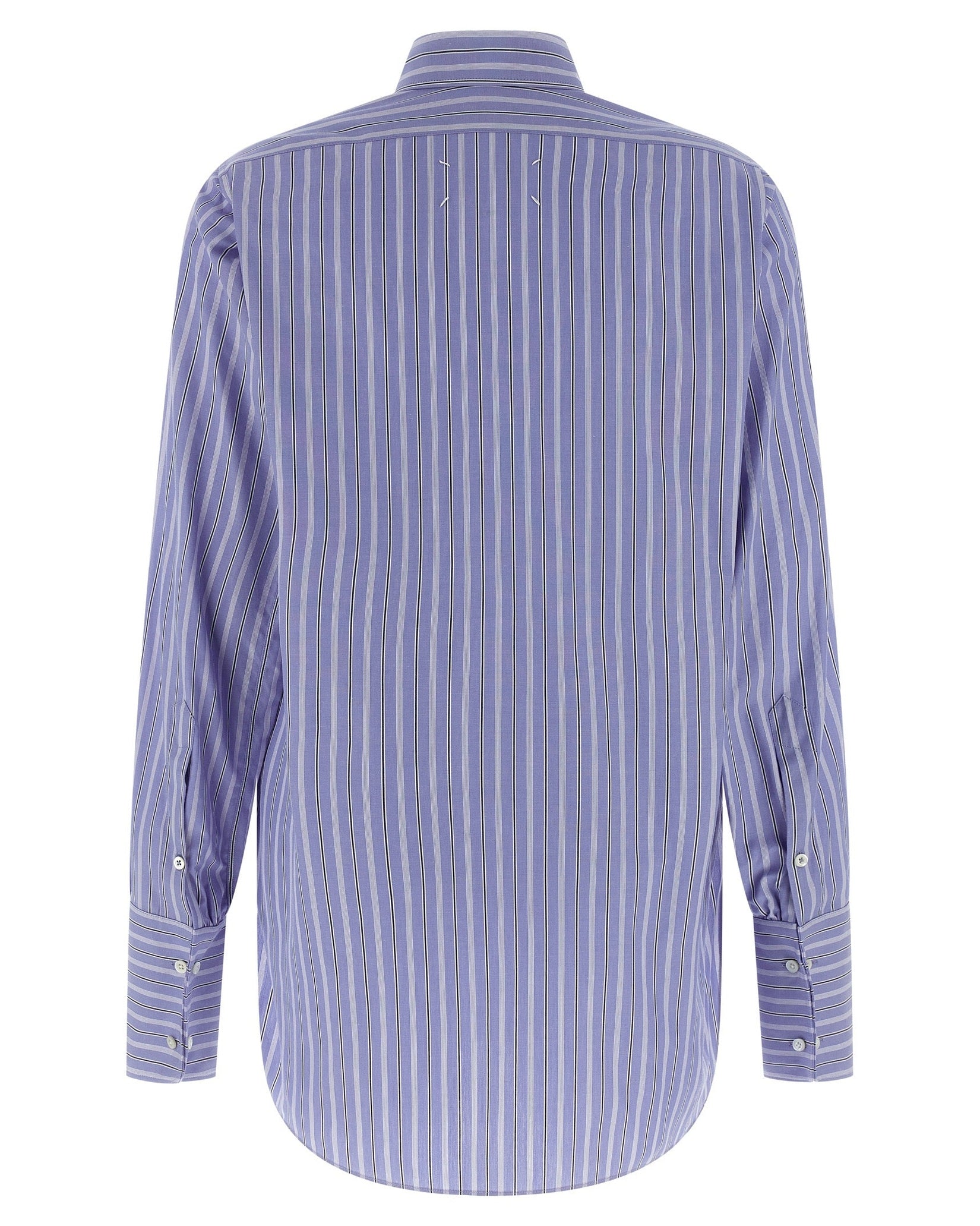 Maison Margiela Cotton Striped Shirt Glam Steals
