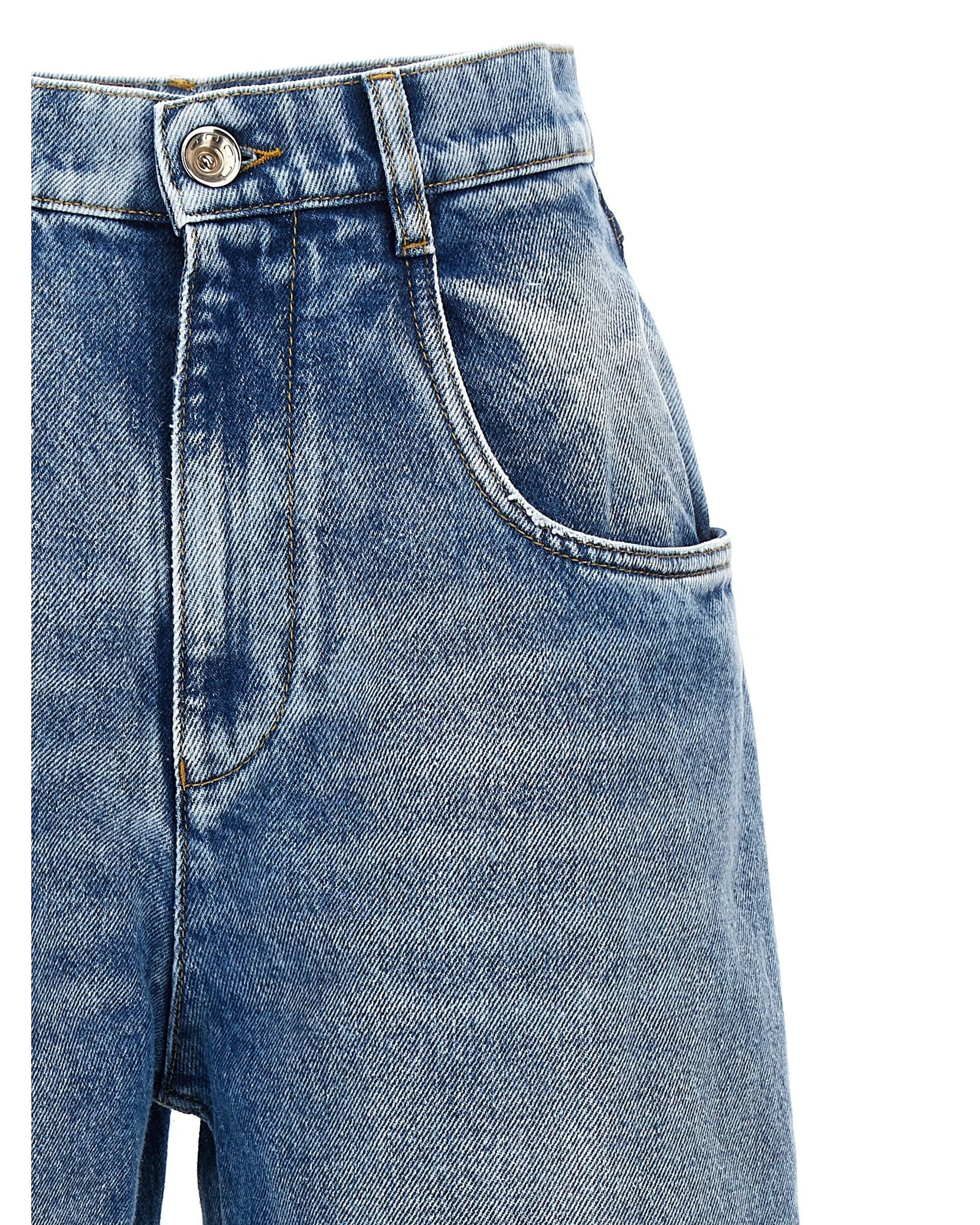 Maison Margiela Cut Out Jeans Glam Steals