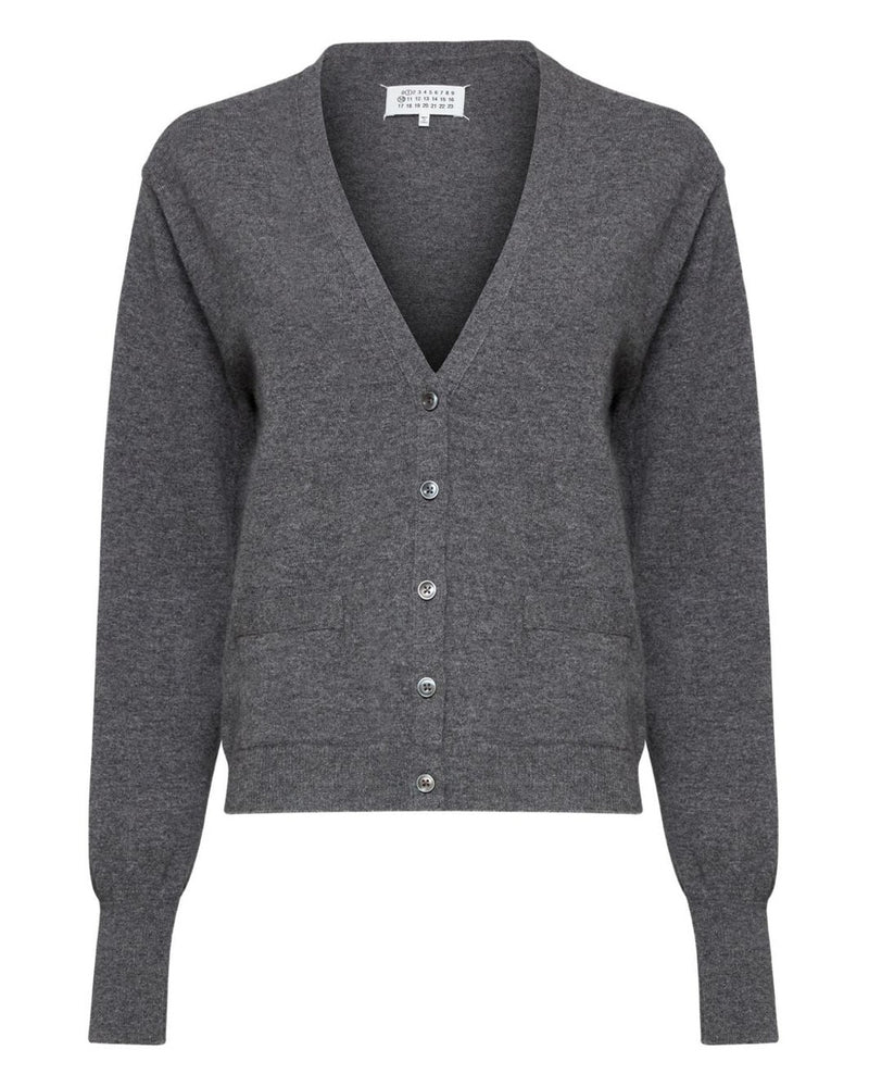 Maison Margiela Grey Sweater Topwear