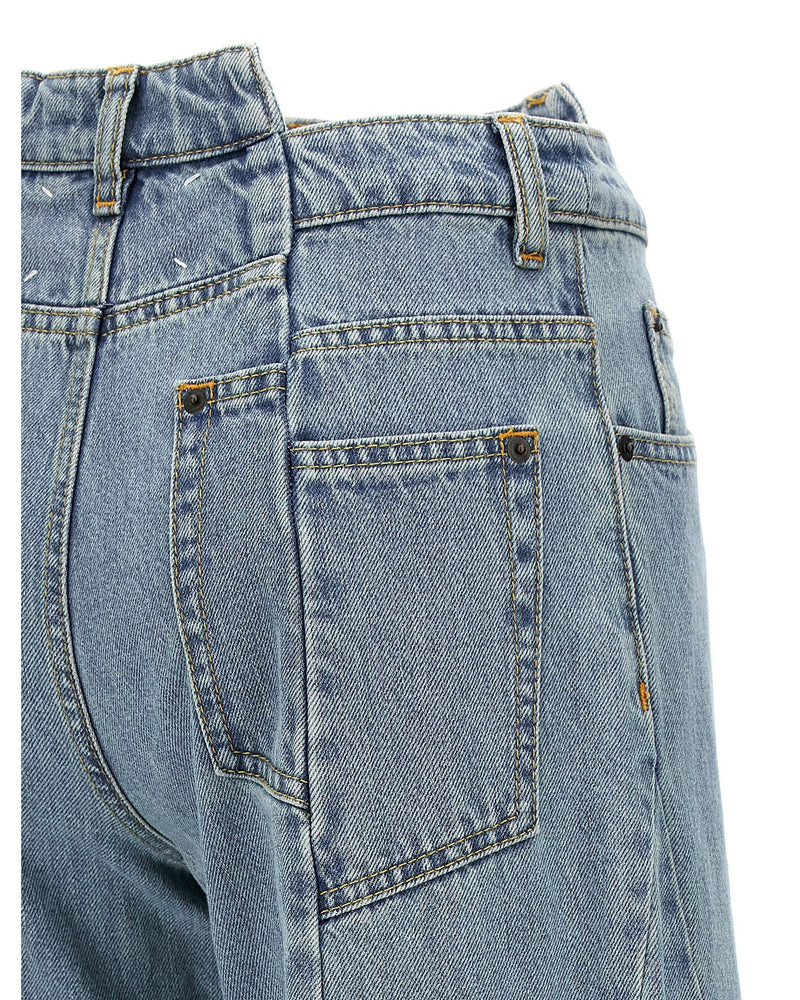 Maison Margiela Jeans Asymmetrical Waist Glam Steals