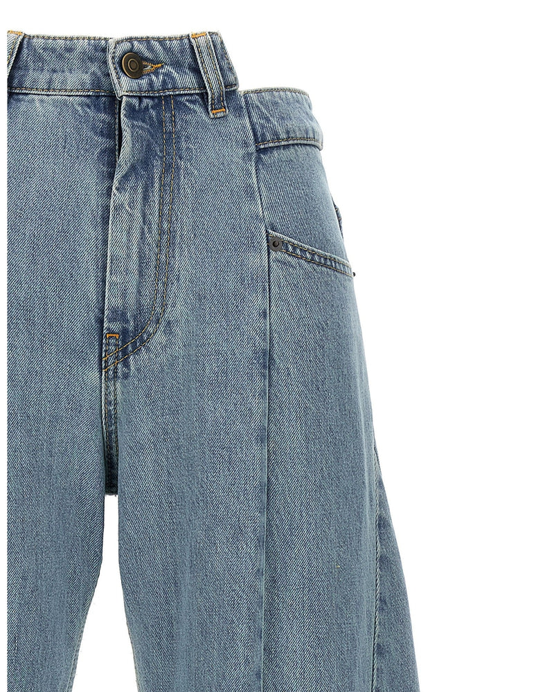 Maison Margiela Jeans Asymmetrical Waist Glam Steals