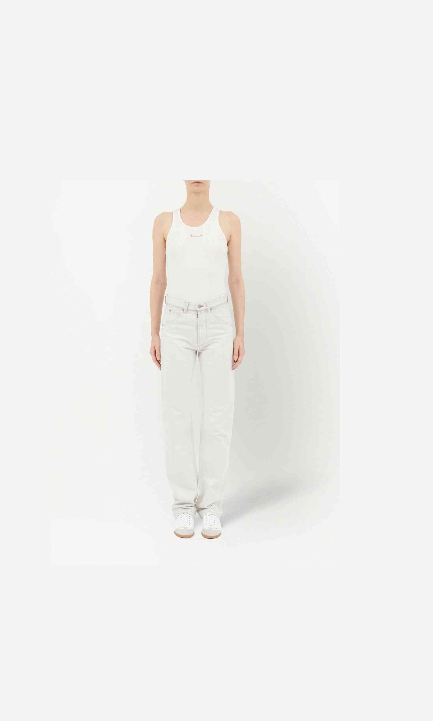 Maison Margiela Jeans Cream Glam Steals