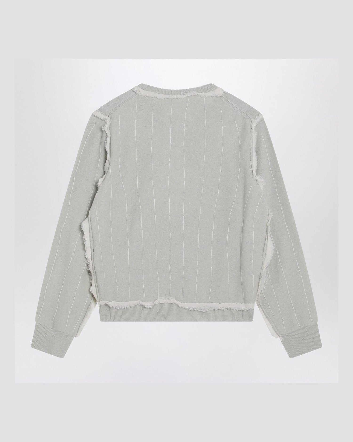 Maison Margiela Light green wool cardigan Glam Steals
