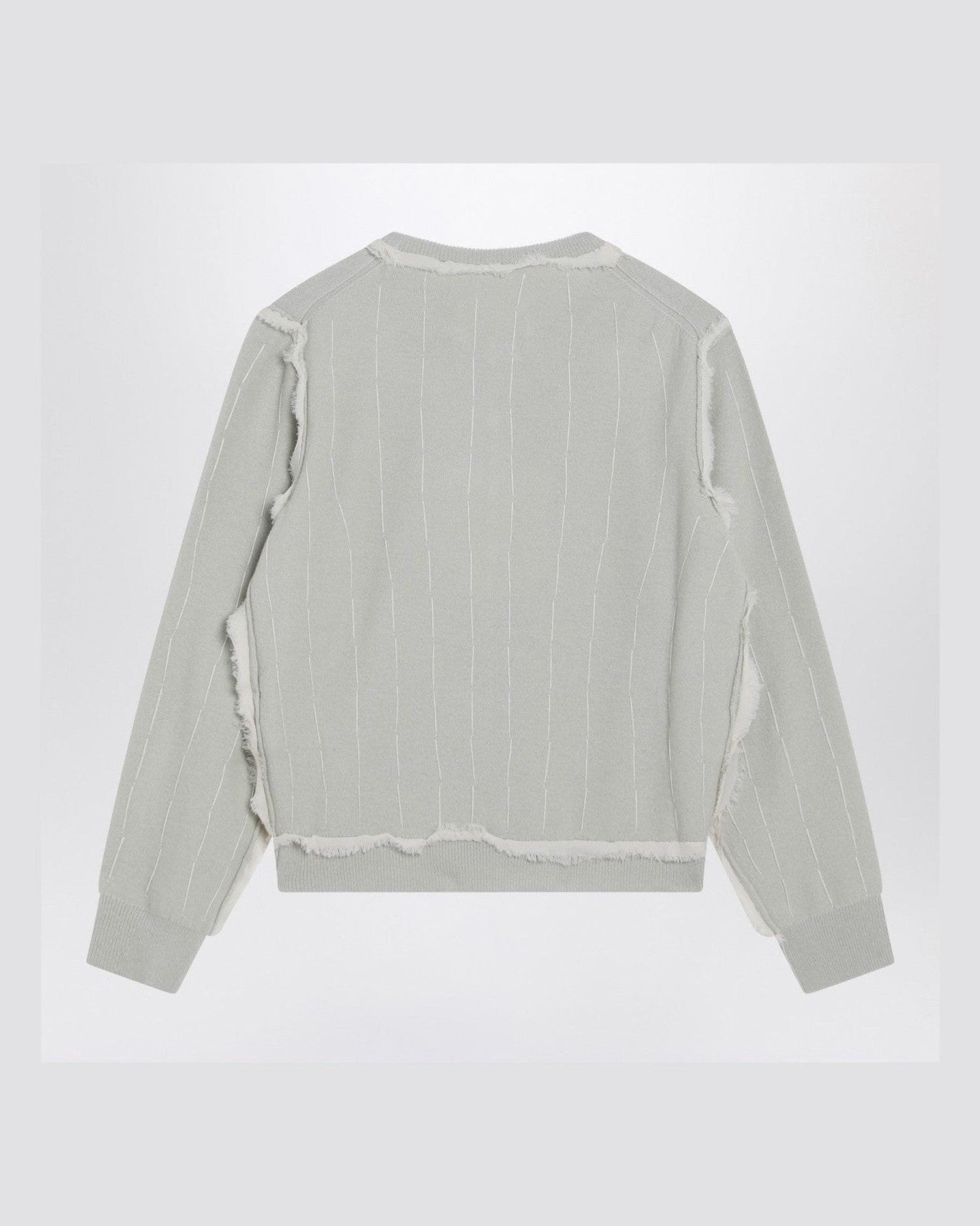 Maison Margiela Light green wool cardigan Glam Steals