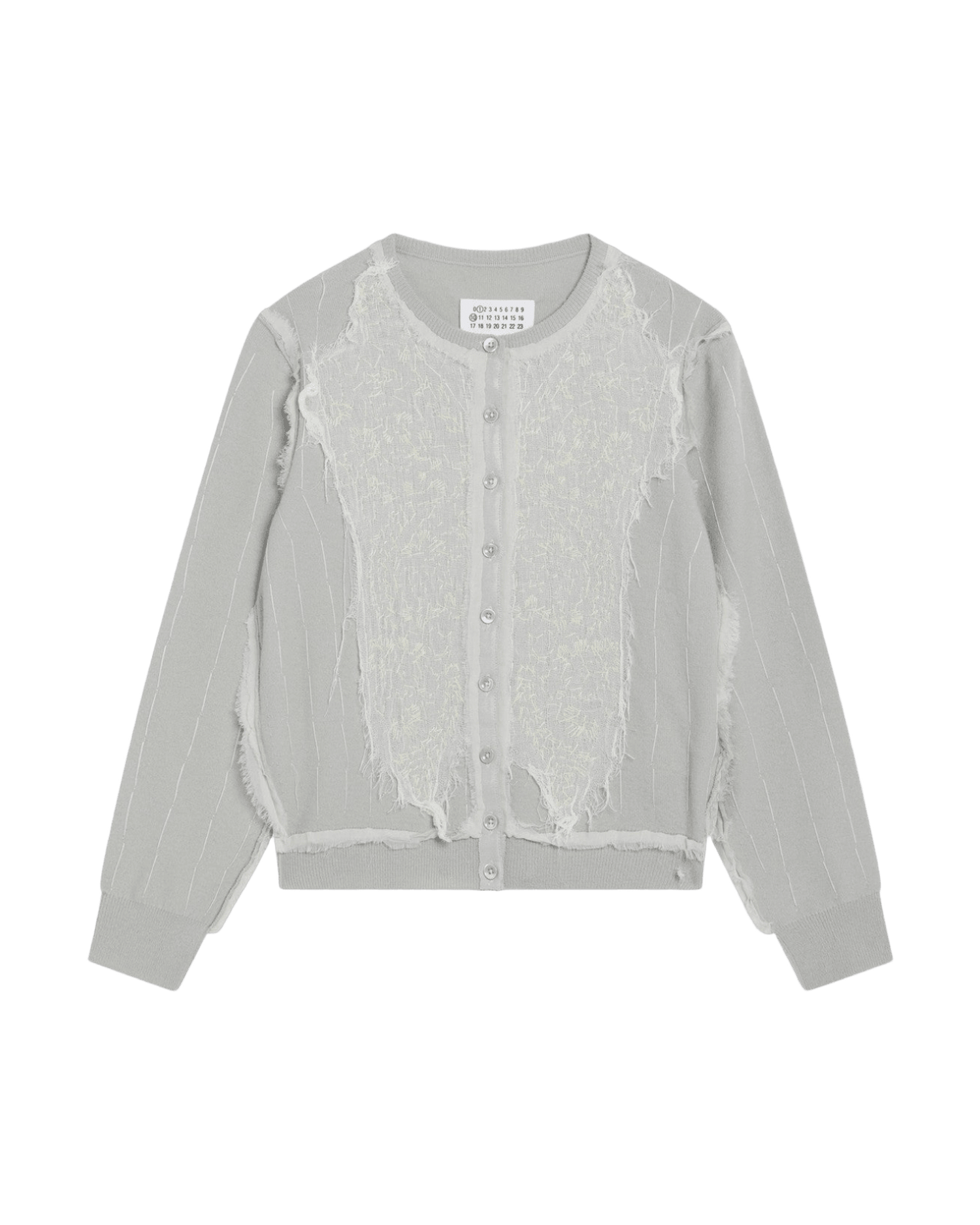 Maison Margiela Light Green Wool Cardigan Glam Steals