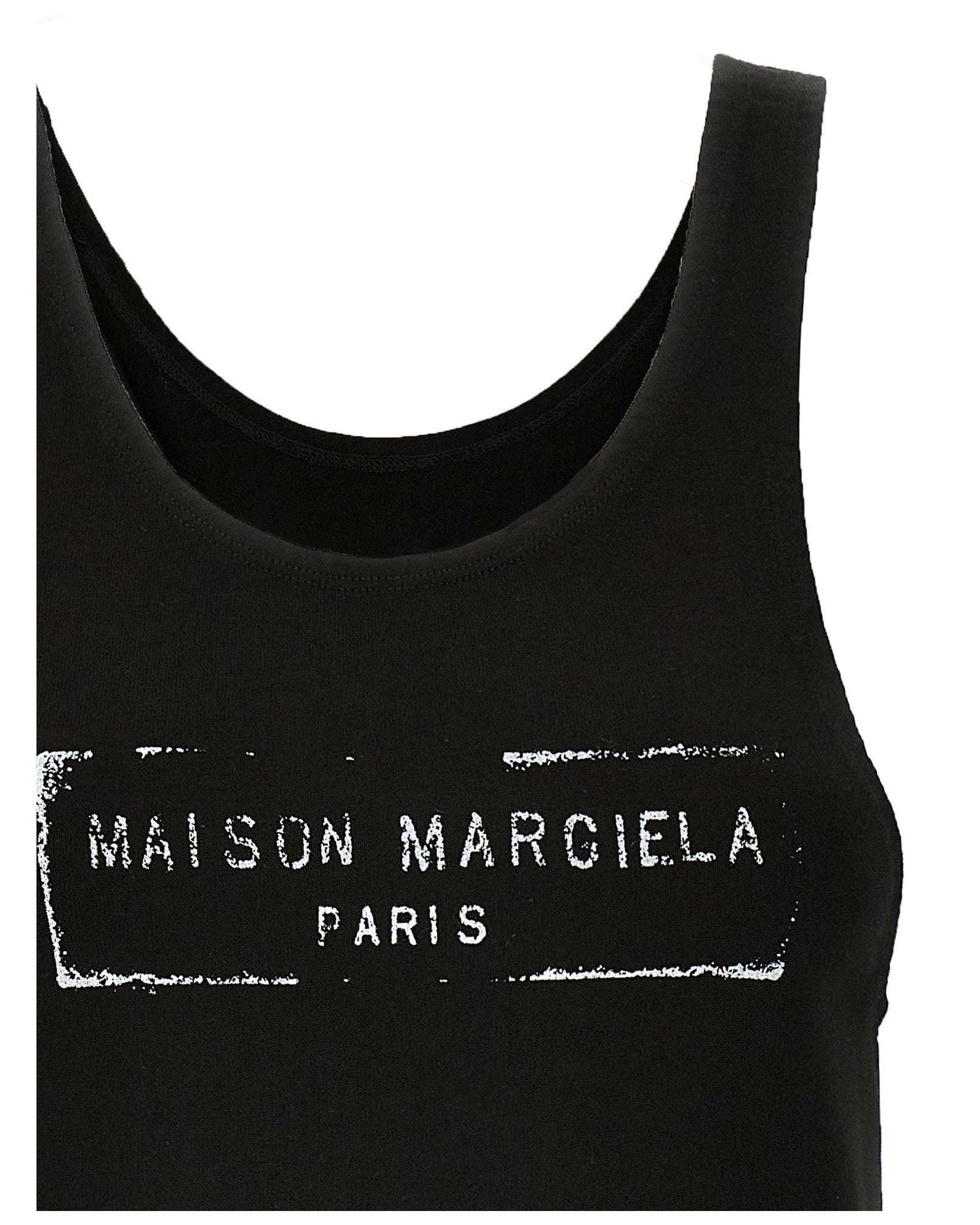 Maison Margiela Logo Tank Top Glam Steals
