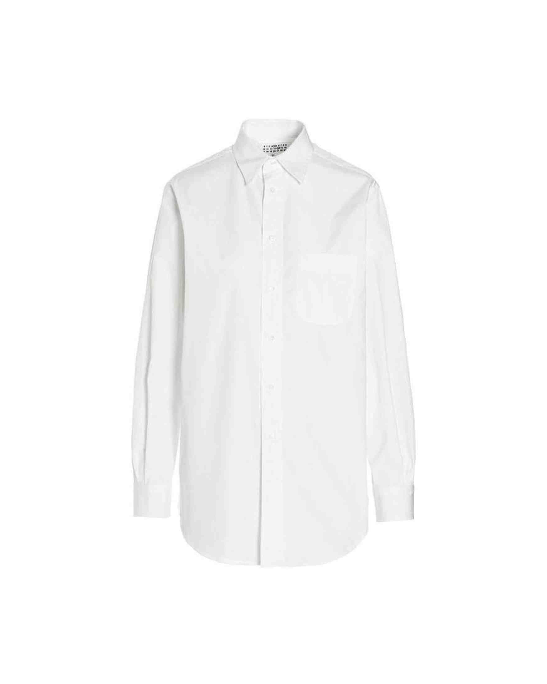 Maison Margiela Mison Long Poplin Shirt Glam Steals