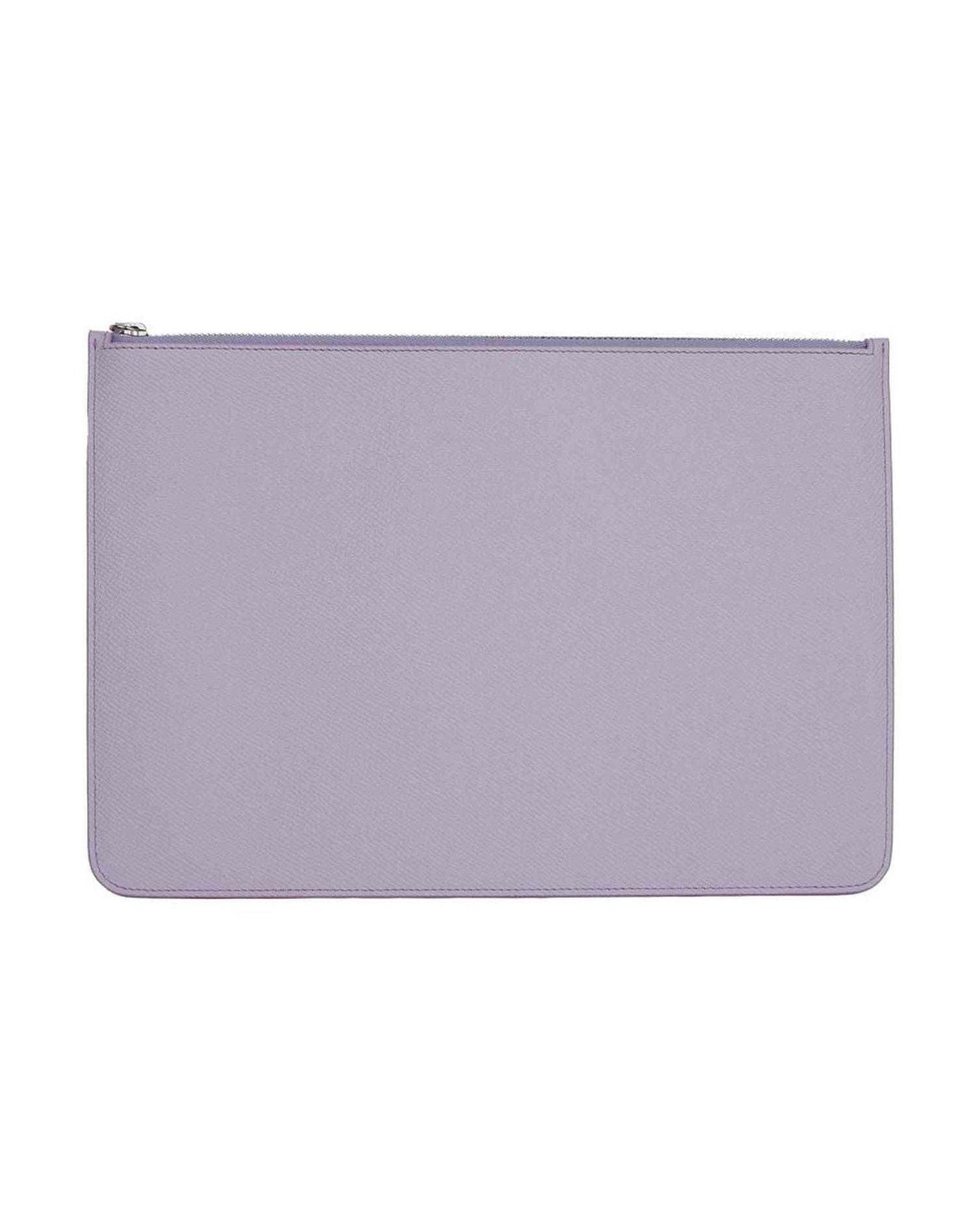 Maison Margiela Purple Calfskin Clutch Bag Glam Steals