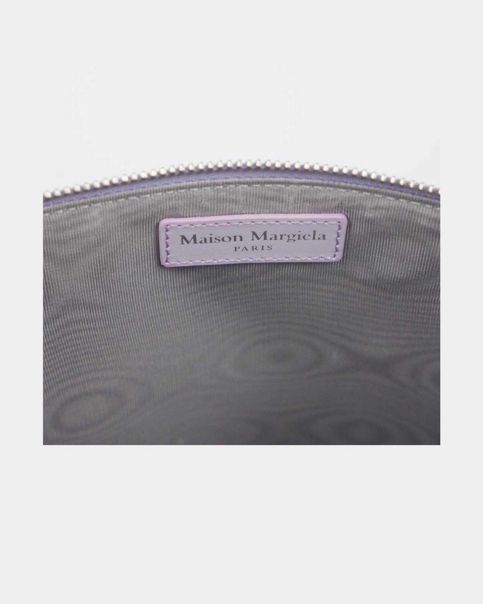 Maison Margiela Purple Calfskin Clutch Bag Glam Steals