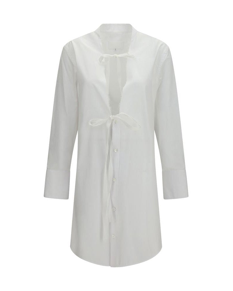 Maison Margiela White Cotton Dress Glam Steals