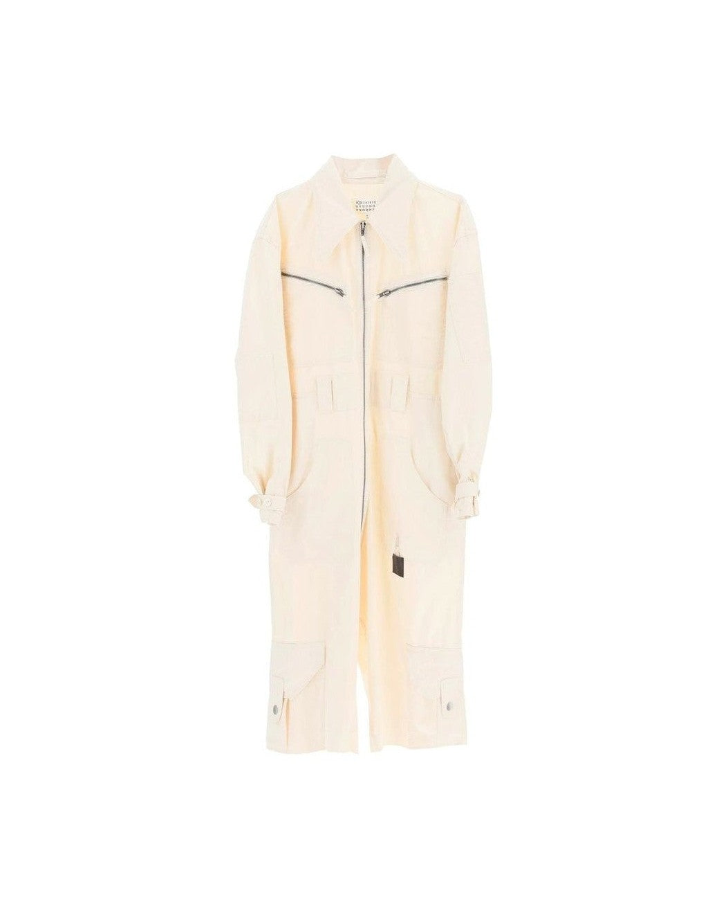 Maison Margiela White Cotton Jumpsuit Glam Steals