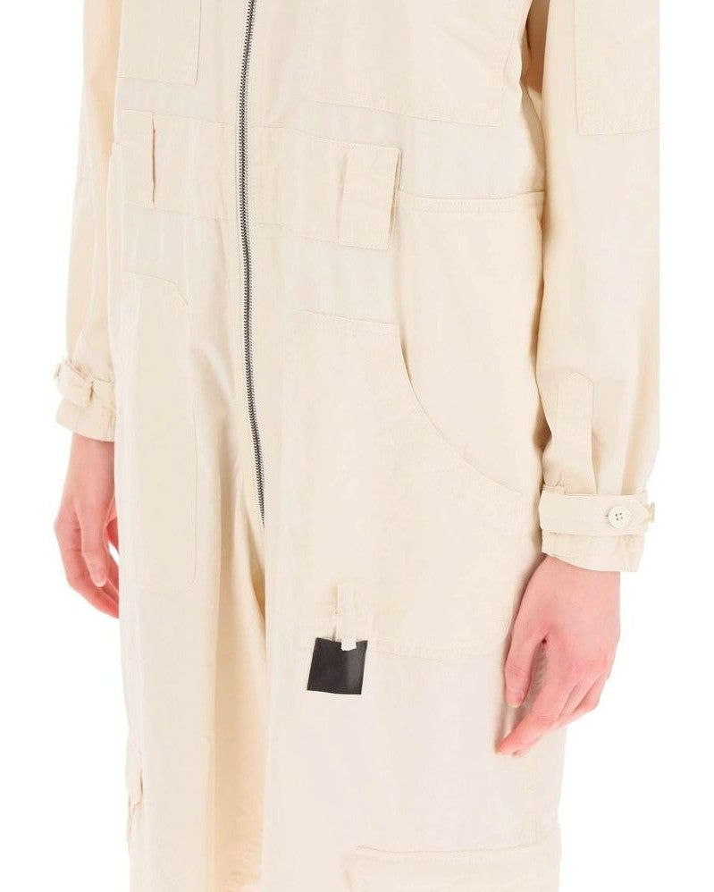 Maison Margiela White Cotton Jumpsuit Glam Steals