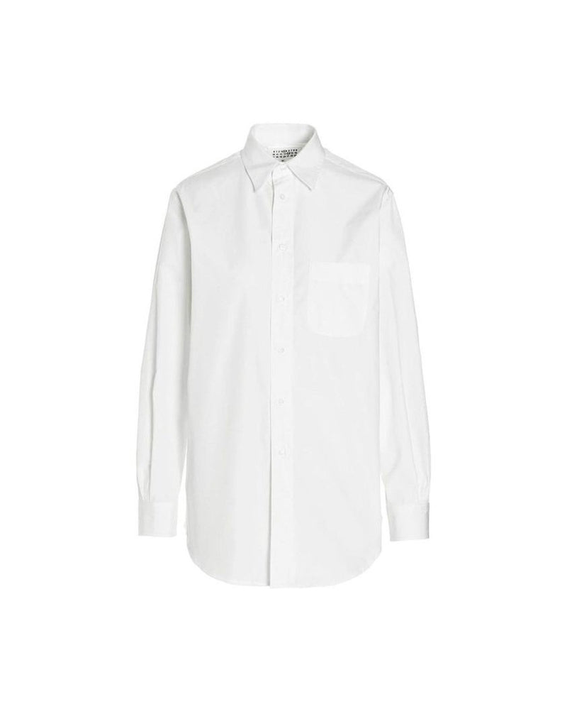 Maison Margiela White Cotton Shirt Glam Steals